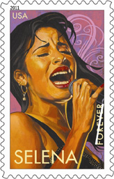2011 Latin Music Legends Forever Stamp - Selena