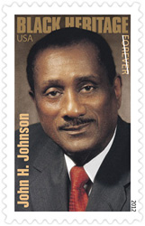 John Johnson 2012 U. S. Postage Stamp