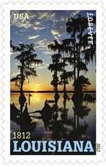 Louisiana Statehood Forever Stamp 2012