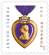 Purple Heart Forever stamp