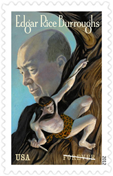 Edgar Rice Burroughs 2012 U. S. Postage Stamp