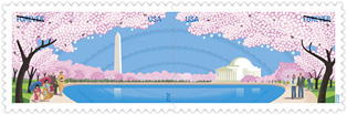 Cherry Blossoms 2012 U. S. Postage Stamp