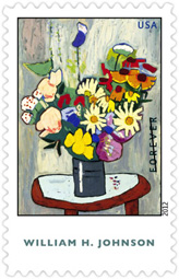 William H. Johnson 2012  U. S. Postage Stamp