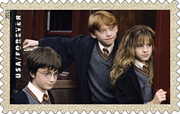 Harry Potter Stamp 2013, Harry, Ron, Hermione