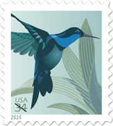 Hummingbird Stamp, 2014