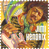 Jimi Hendrix Forever Stamp, 2014