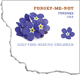 USPS Forget-Me-Not Envelope 2015