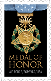 USPS Medal of Honor Forever Stamp - Airforce 2015