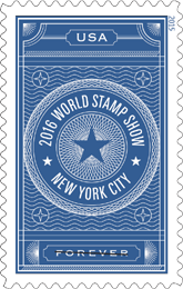 2016 World Stamp Show New York City Forever Stamp - USPS 2015
