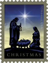 USPS Christmas Forever Stamps 2016