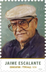 Jamie Escalante Stamp, USPS 2016