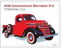 USPS Pickup Trucks Forever Stamps 2016