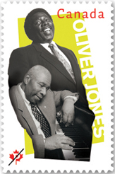 Candian Oliver Jones Stamp, 2013