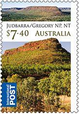 Australia Wilderness Stamp - Judbarra/Gregory National Park Stamp 2014