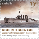 Australia Post - Cocos (Keeling) Islands Stamp 2014