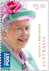 Queen's Birthday Stamp 2014, Australia