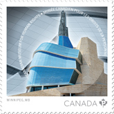 Canada Post 2014 - Museum Human Rights Stamp