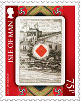 Isle of Man Playing Card Stamp 2014
