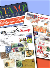 StampNewsOnline.com Magazine, Mekeel's and Stamps Magazine Online, U. S. Stamp News Magazine Online by Stamp News Publishing