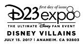 USPS - Disney Villains Stamps 2017 - Disney 23 Expo - D23 Expo