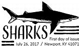 Sharks Stamps First Day of Issue FDOI