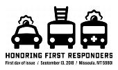 USPS Honoring First Respnders Cancel 2018