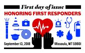 USPS Honoring First Responders Cancel 2018