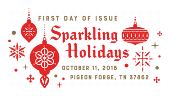 Sparkling Holidays First Day of Issue 2018 - Digital Color Pictorial