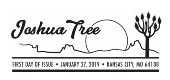 Joshua Tree First Day of Issue, FDC 2019