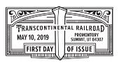 USPS Transcontinental First Day of Issue - May 10, 2019