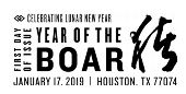 Year of the Boar First Day Cover, FDC 2019