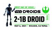 USPS - Color cancel 2-1B Droid 2021