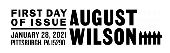 USPS, August Wilson black and white cancel 2021