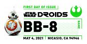 USPS - Color cancel BB- Droid 2021