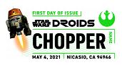 USPS - Color cancel Chopper Droid 2021