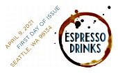 USPS - Color cancel Espresso Drinks 2021