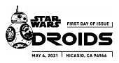 USPS - Color cancel Star Wars Droids 2021