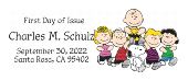 Charles M. Schulz cancel in color, USPS