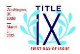 Title IX cancel First Day of Issue in color, USPS
