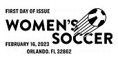 USPS, Women's Soccer cancel Women's Soccer cancel in color, USPS