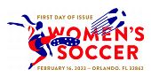 Women's Soccer cancel in color, USPS