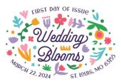 Wedding Blooms in color, USPS