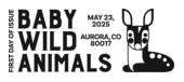 USPS, Baby Wild Animal stamps cancel Baby Wild Animal Stamps, USPS