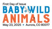 USPS, Baby Wild Animal stamp cancel Baby Wild Animal Stamp, USPS