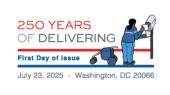 250 Years of Delivering Stamps, USPS