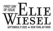Elie Wiesel Stamp cancel, USPS