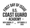 Coast Guard Academy stamp cancel, USPS