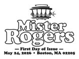 Mister Rogers stamp cancel, USPS