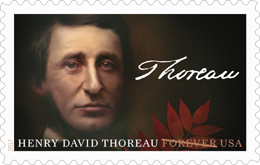 USPS - Henry David Thoreau Forever Stamp, 2017