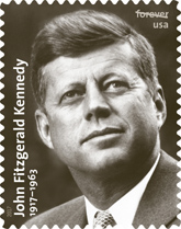 USPS John F. Kennedy Stamp 2017